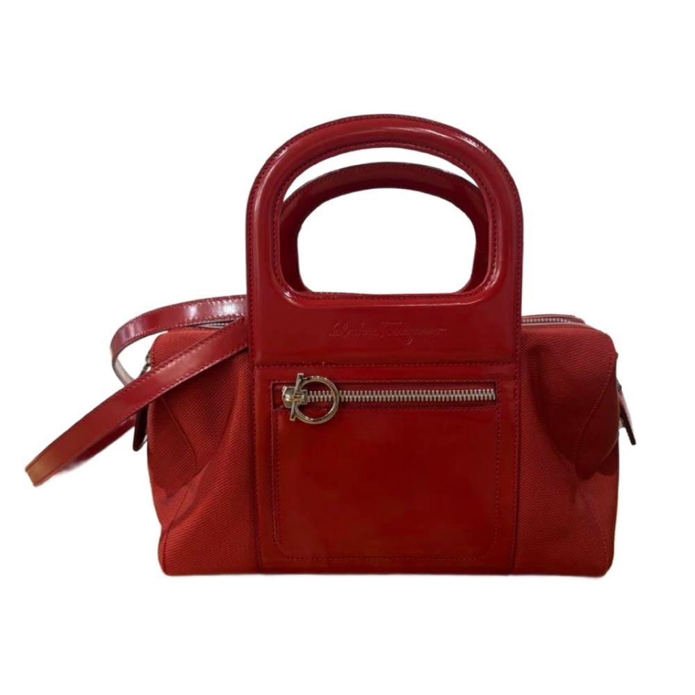 Salvatore Ferragamo Top Handle Bag - Picture 1 of 10